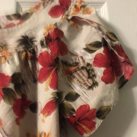 Hilo Hattie The Hawaiian Original Floral Postcard Print Dress - Picture 4 of 15